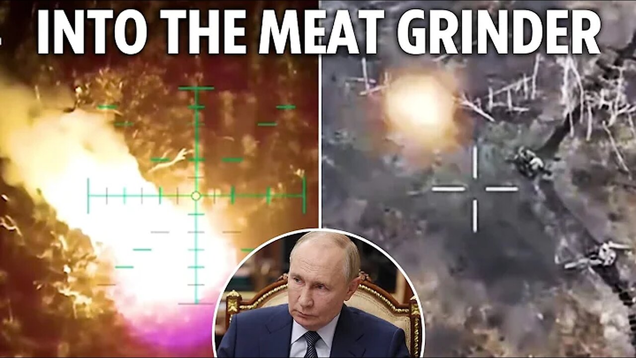 Putin suffers ‘deadliest day’ with 2,000 SOLDIERS lost as troops wade through fallen comrades