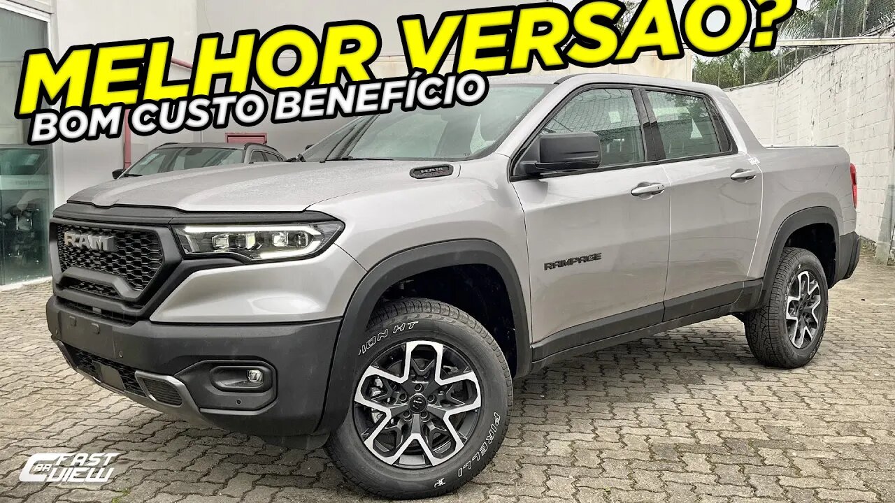 NOVA RAM RAMPAGE REBEL DIESEL 2024 VERSÃO +BARATA E COMPLETA QUE RANGER E HILUX VALE A PENA?