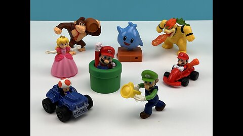 Super Mario Bros. Movie McDonalds Toy Set