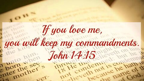 John 14:15-21 Sunday Teaching (7-23-23) Pastor Greg Tyra