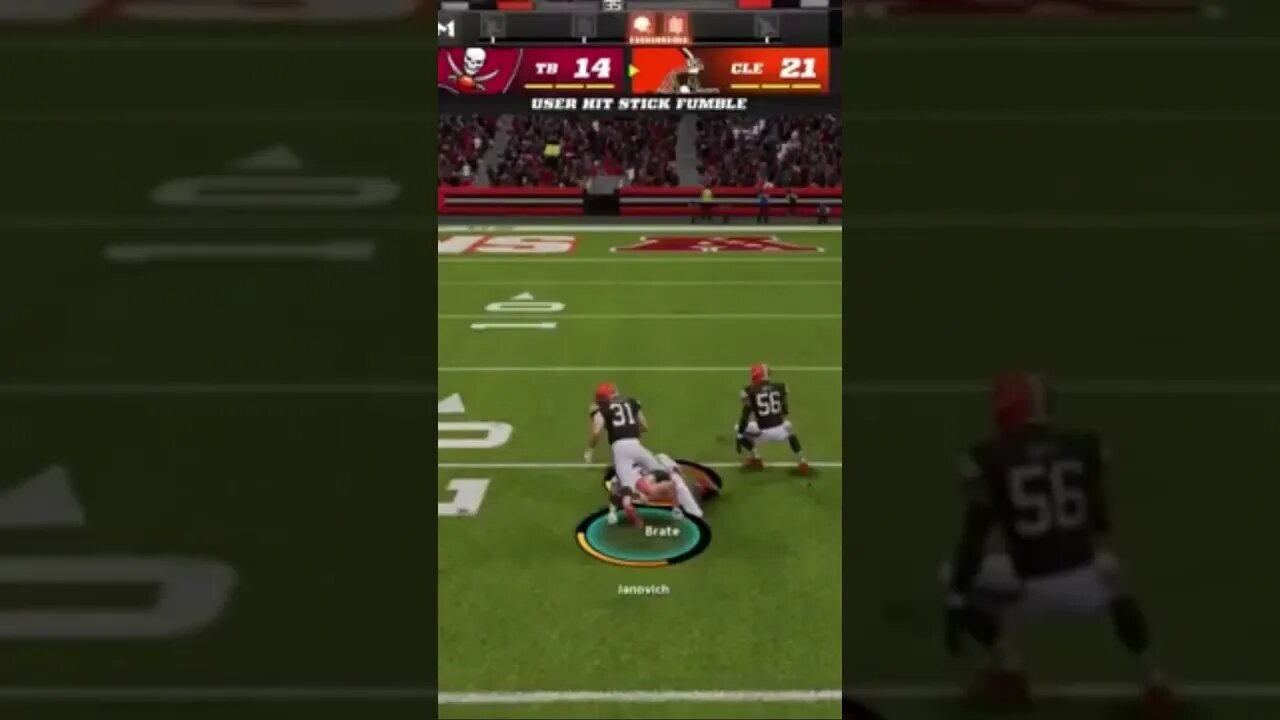 MADDEN HIT STICK TOUCHDOWN!!