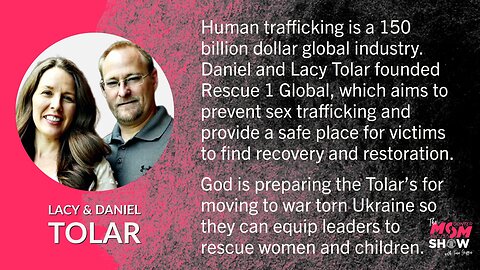 Ep. 340 - Daniel and Lacy Tolar Battle Global Human Trafficking and Provide Restoration For Victims