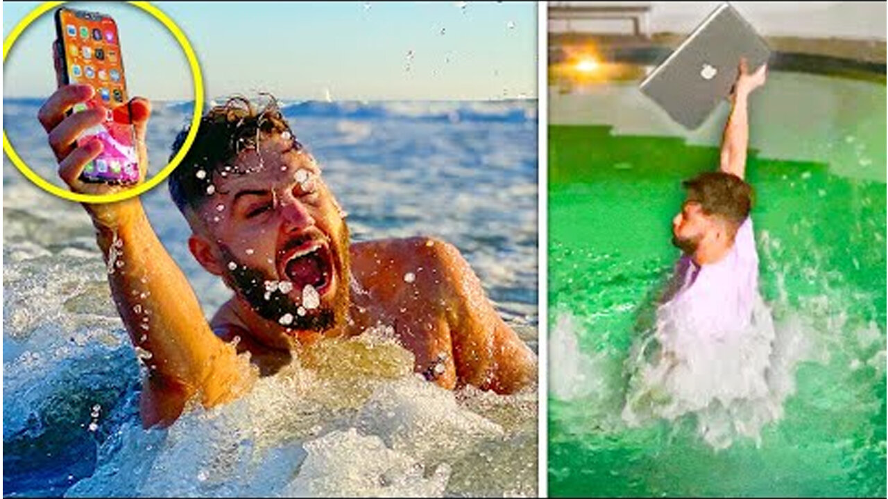 HILARIOUS 'CAN IT SWIM' CHALLENGE IS BACK!!