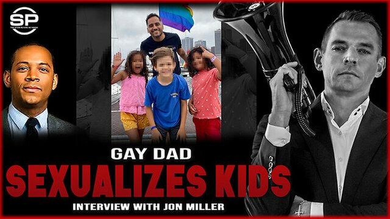 Gay "Dad" Exploits Kids In TikTok Video: Fake Father Takes Kids To Drag Shows & Gives Them Sex Toys