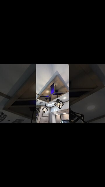 There’s an RV with color changing LED lights inside!