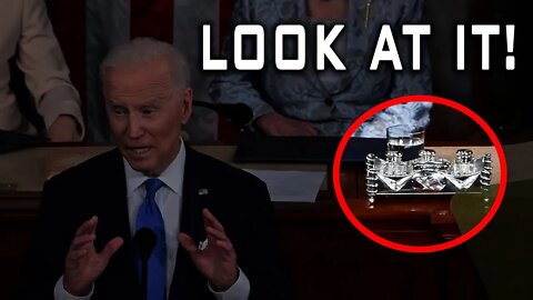 SILVER Front & Off Center At Biden's Address To Congress