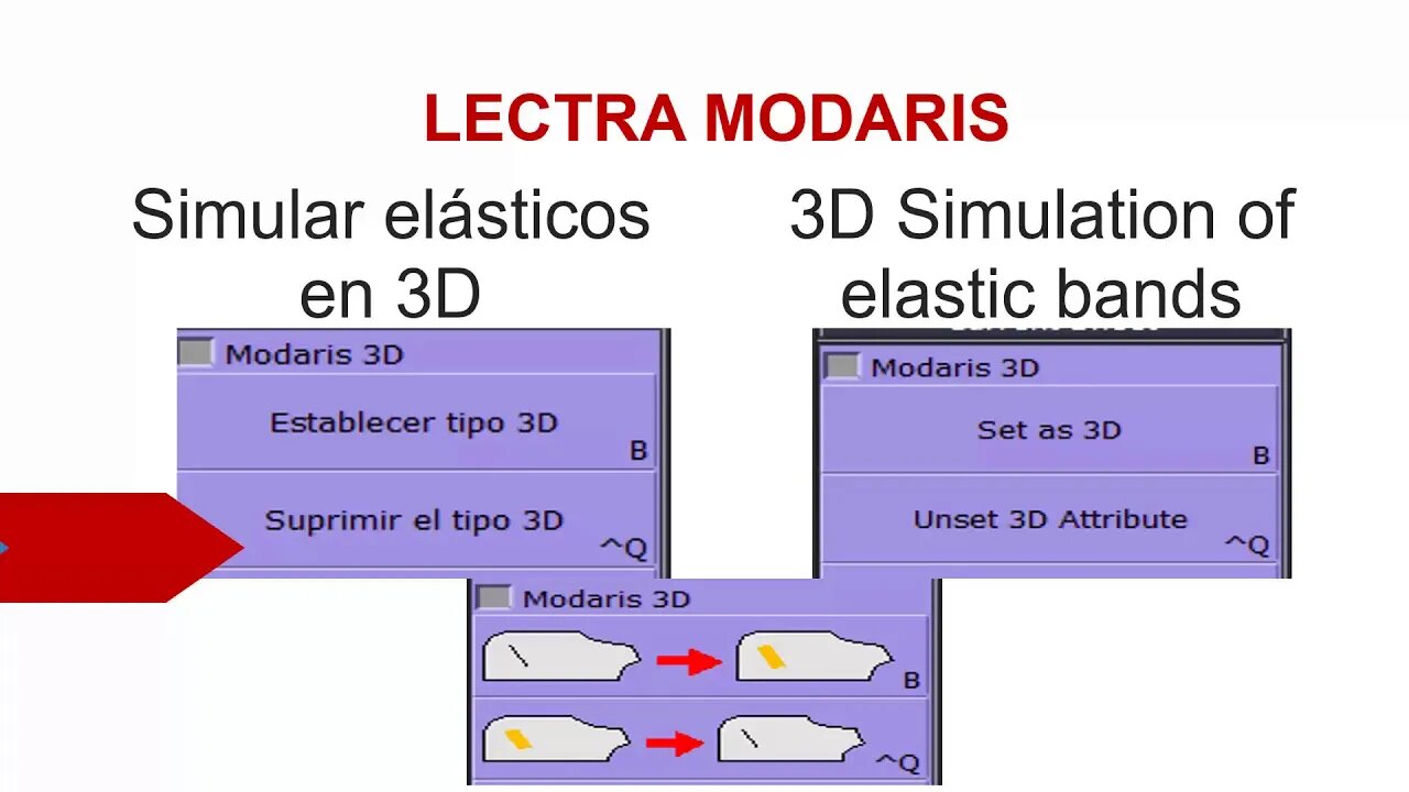 050- Simular elásticos en Lectra Modaris 3D