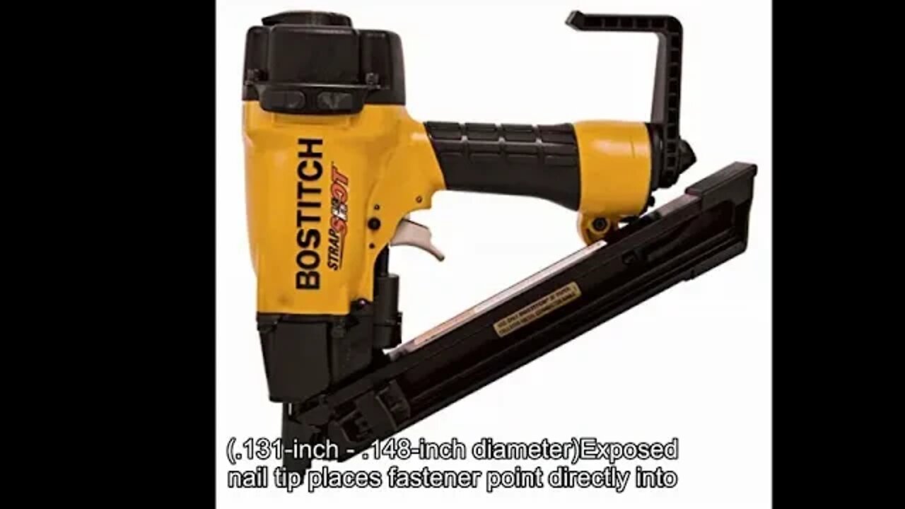 BOSTITCH Metal Connector Nailer, 1-1/2-Inch (MCN150)