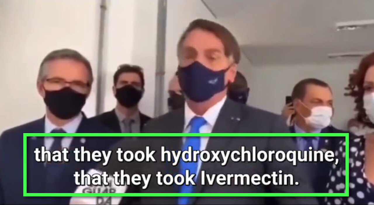 Brazil: President Bolsonaro spitting fire on "Fake-News-Media"