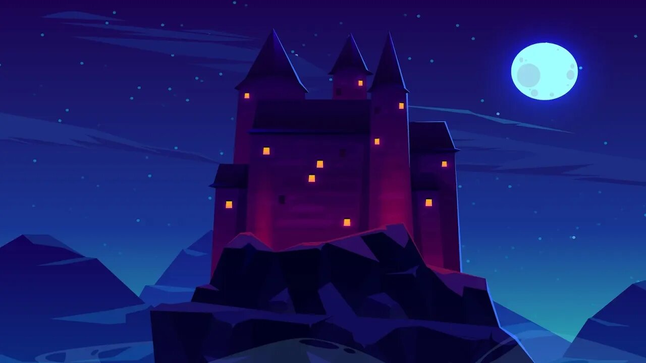 Relaxing Spooky Music - Rest in Vampire Castle 🧛