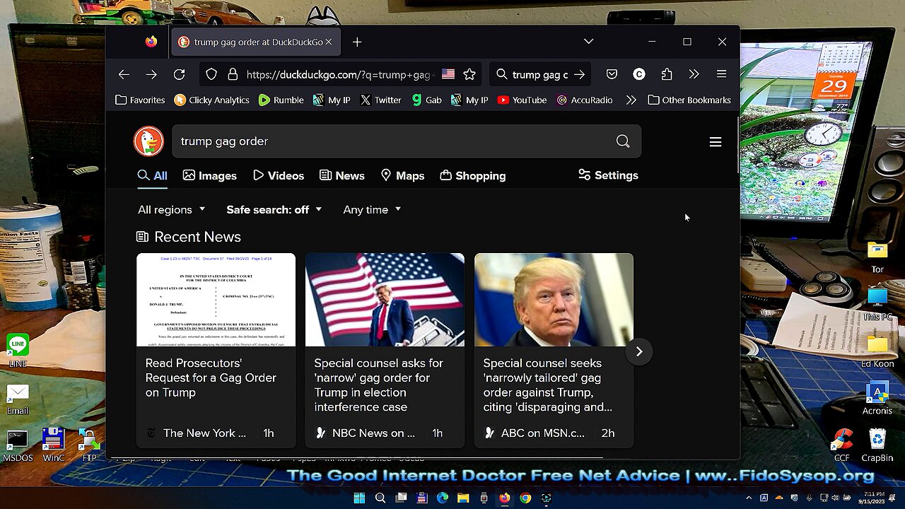 Look At The Negativity Searching Trump Gag Order