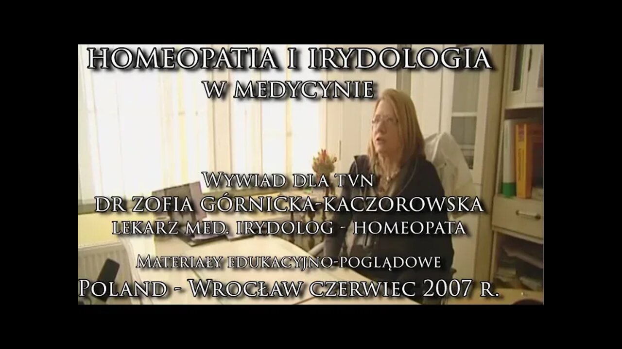 HOMEOPATIA - MEDYCYNA - ALTERNATYWNE METODY LECZENIA I TERAPII W MEDYCYNIE I INNE /2007 ©TV IMAGO