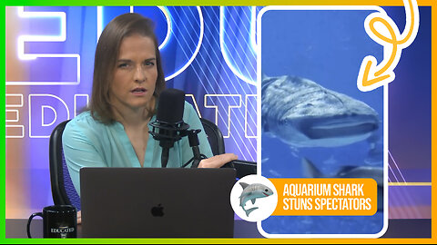 🦈Aquarium Shark Stuns Spectators