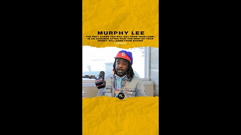 @murphderrty The only check you will get from your label is an advance