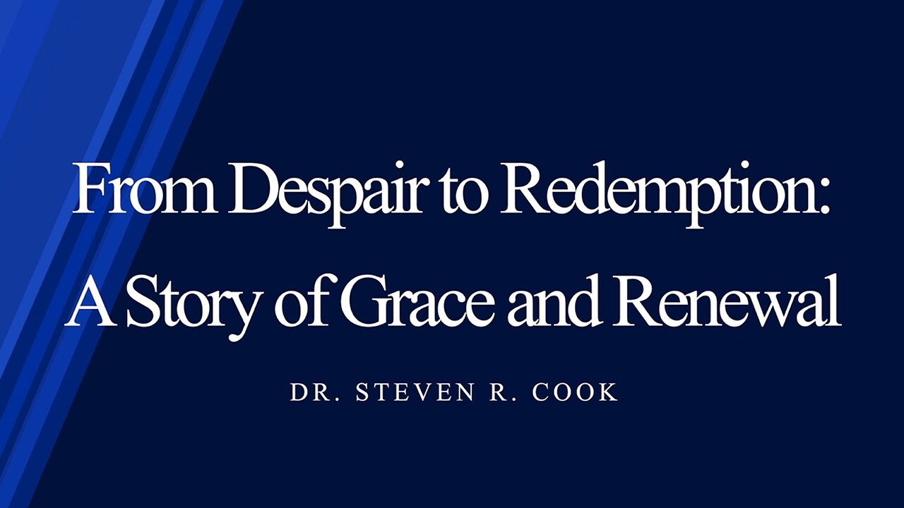 From Despair to Redemption: A Story of Grace and Renewal