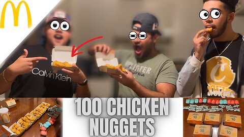 Don't Try This 100 Chicken Nugget's Challenge.. ITS Crazier Than You'd EXPECT!