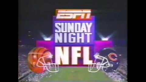 1992-11-08 Cincinnati Bengals vs Chicago Bears