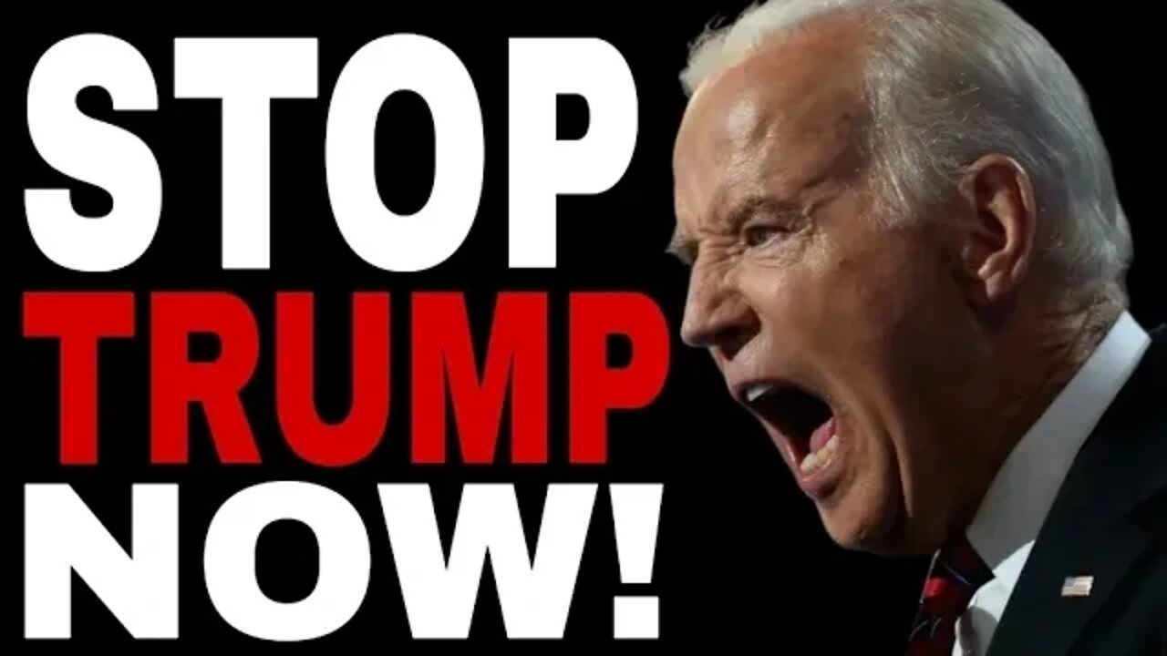 BIDEN PANICS AS TRUMP LAWSUIT AGAINST THE FBI AND DOJ WILL LEAD TO HIM