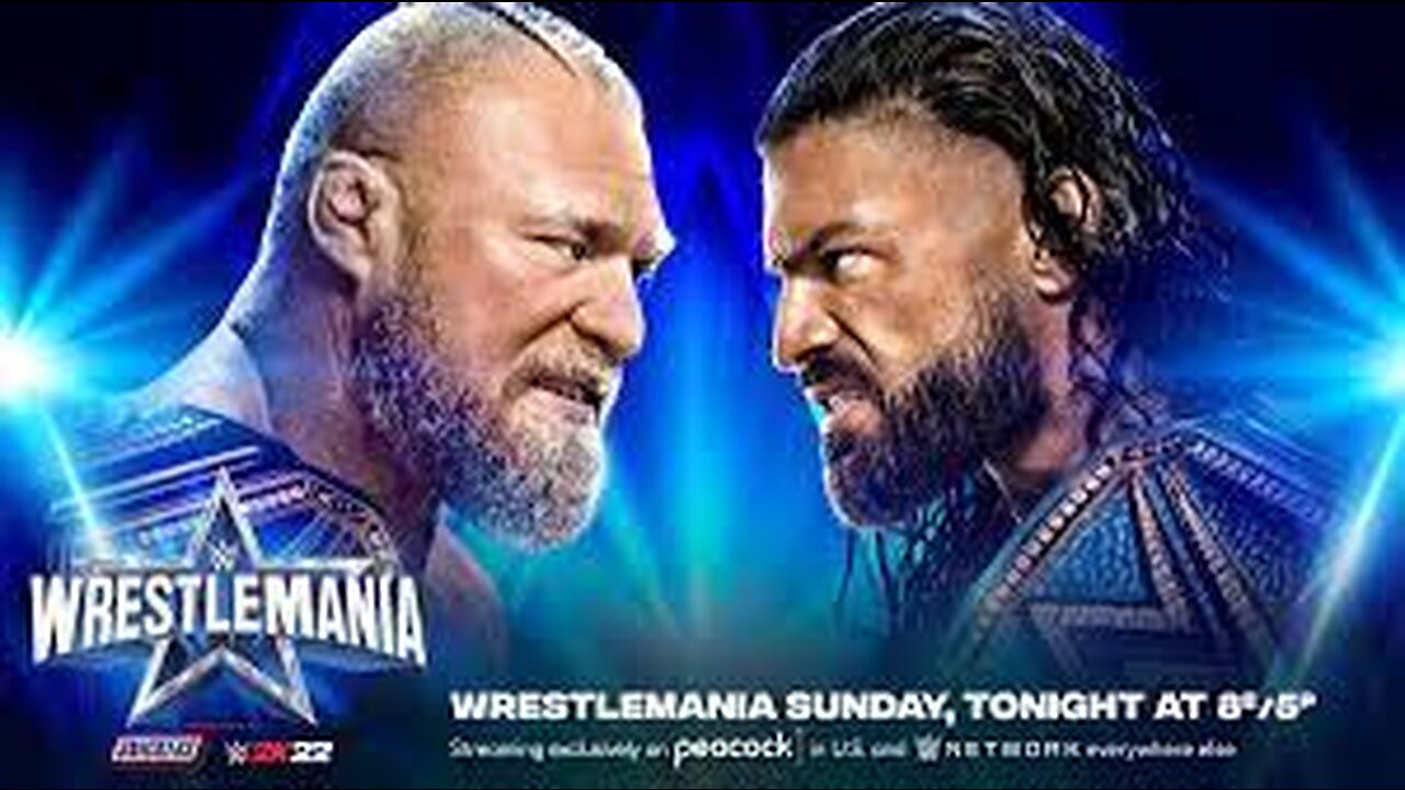 wwe brock leasner vs roman reans