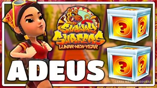 Adeus Subway Surfers Ano Novo Lunar 2022