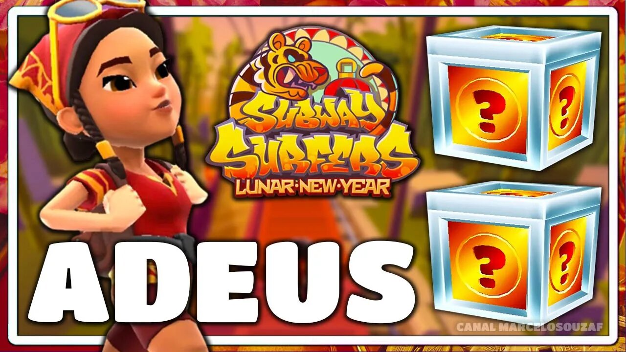 Adeus Subway Surfers Ano Novo Lunar 2022