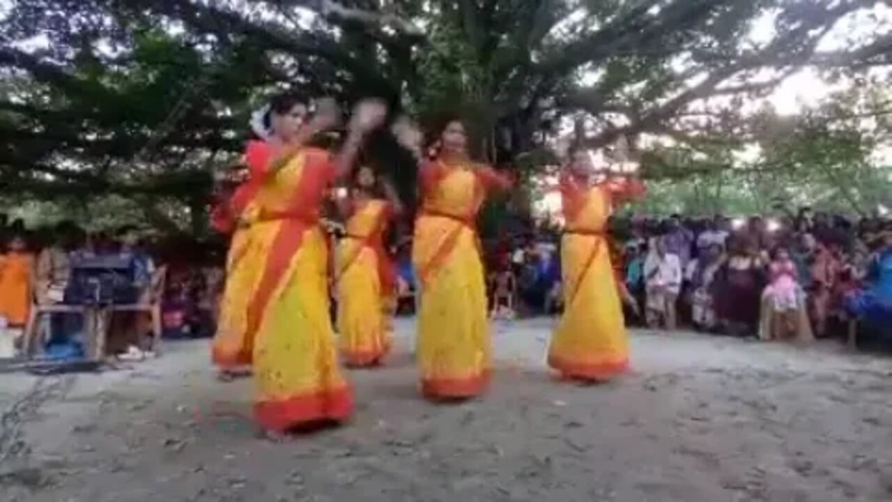 বেলগাপুর হাটে হাজার ও মানুষের উপস্থিতিতে পালিত হলো বিশ্ব আদিবাসী দিবস