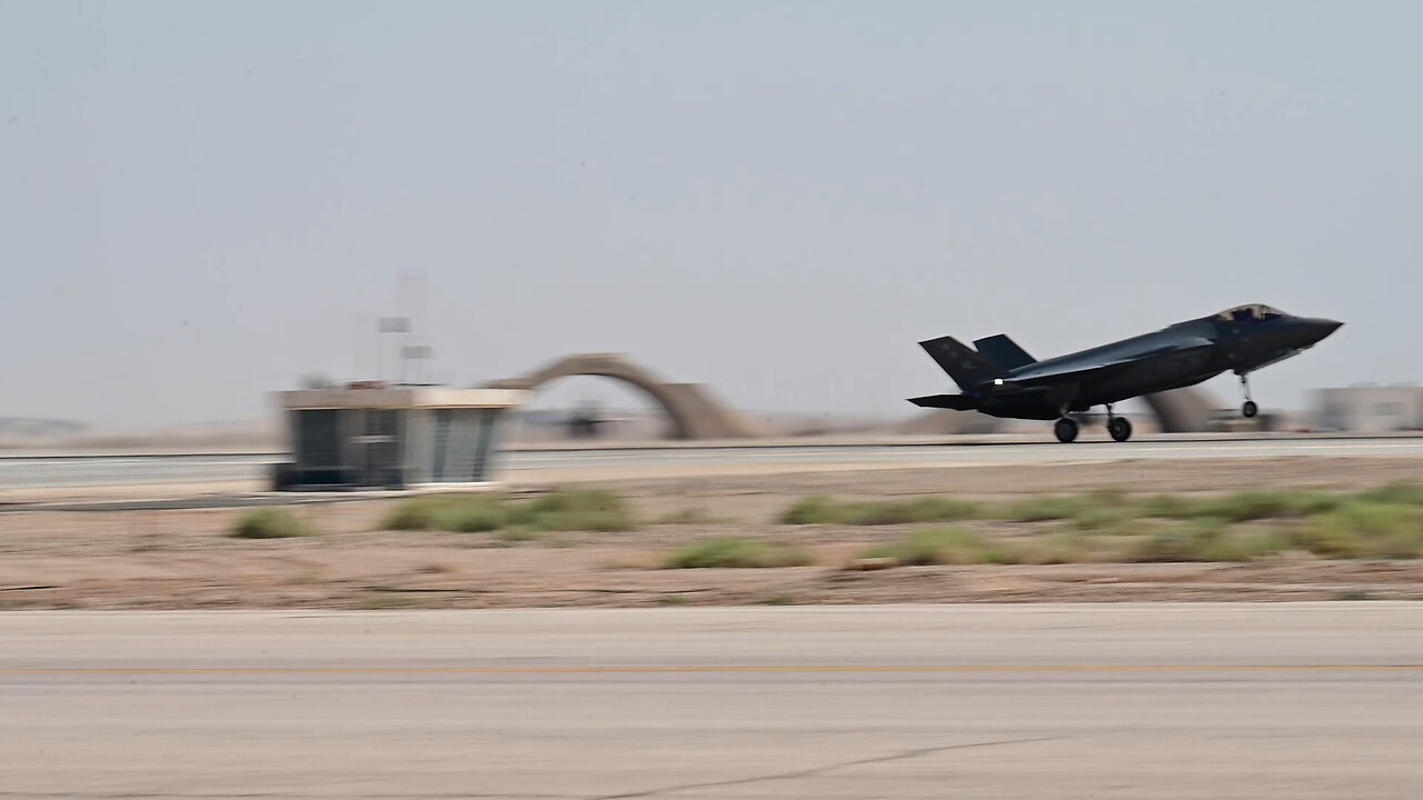 F-35A Lightning II arrive in the USCENTCOM area of responsibility