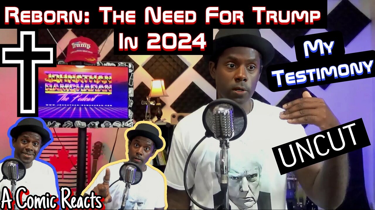 Reborn: The Need For Trump In 2024 ~ My Testimony @DonaldJTrumpforPresident | A Comic Reacts