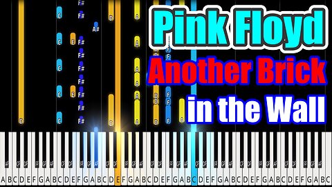 Pink Floyd - Another Brick in the Wall | PlayPiano