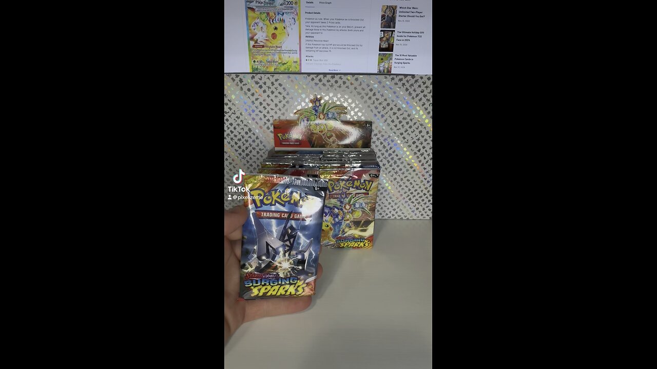 Pokemon Surging Sparks - I pulled The Latias EX Double Rare! #pokemon