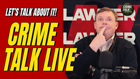Crime Talk LIVE: Ask Scott a Question... and Let's Talk About It!