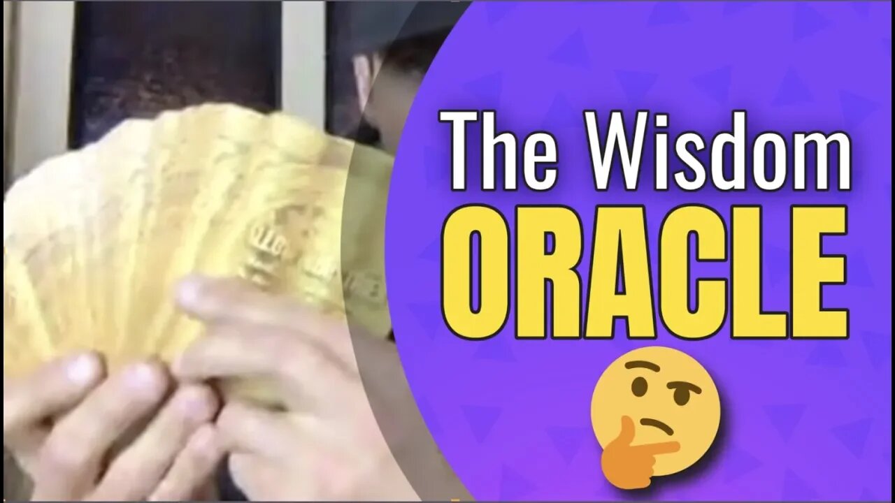 The Wisdom Oracle, Psalm 101 & Spiritual Training!