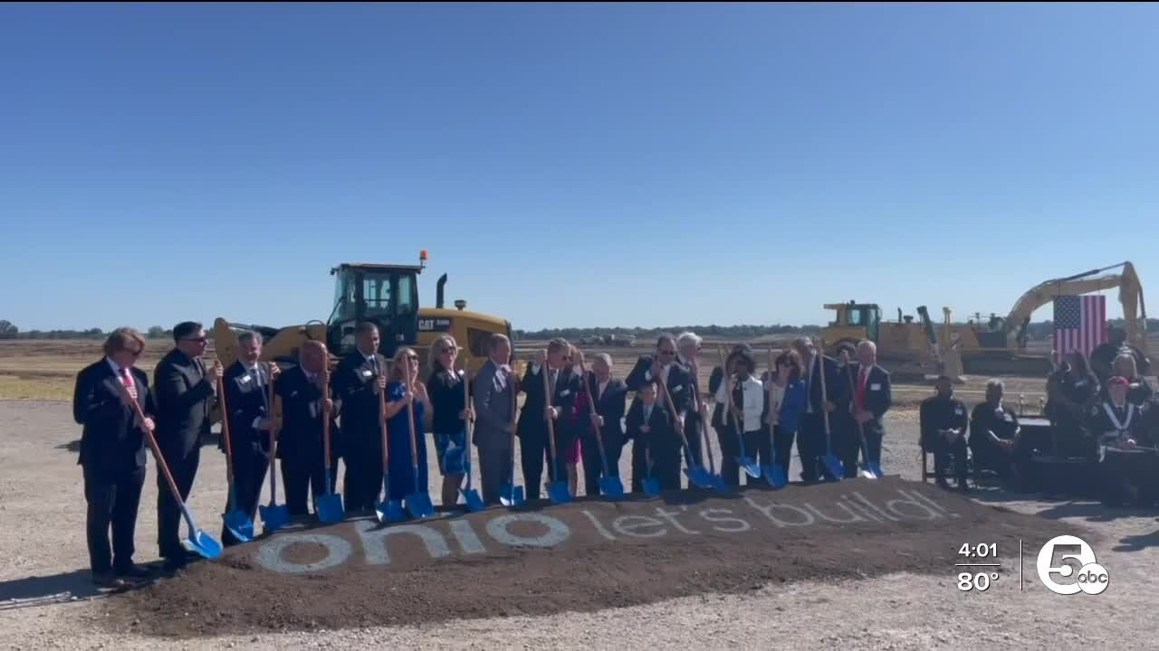 Intel breaks ground on $20B semiconductor site, Ohio leaders react to the new 'Silicon Heartland'