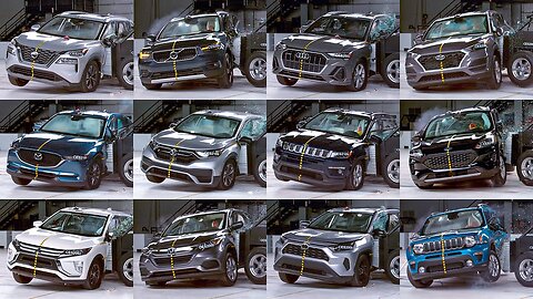 CRASH TEST 15 Small SUV (2022) Side impact comparison