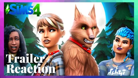 Sims 4 - Werewolves Game Pack - Trailer Reaction