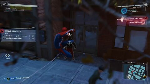 Spider-Man beats up criminals