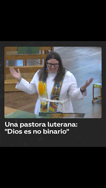 Pastora luterana: "Dios es no binario y Jesús tenía dos padres"