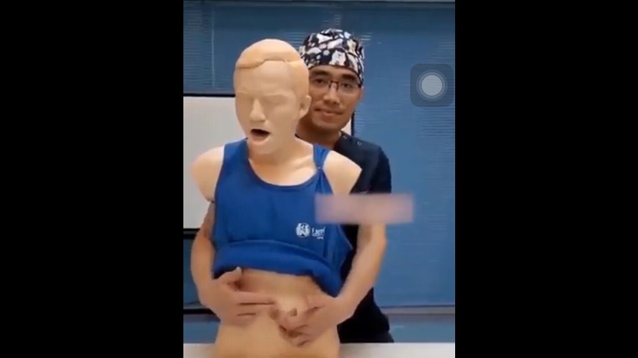 In case of choking,Heimlich Maneuver!