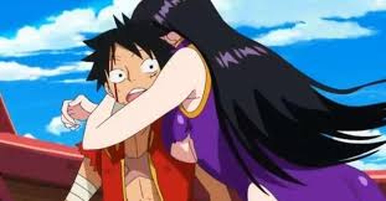 Boa Hancock love luffy 💕 💕