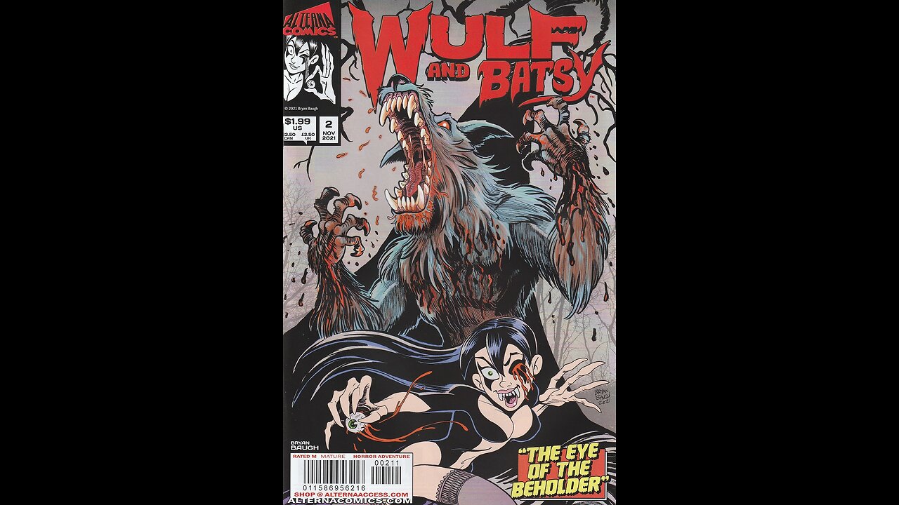 Wulf and Batsy -- Issue 2 (2021, Alterna Comics) Review