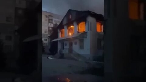 Russian Missile Strike Destroyed The National Police Building In Severodonetsk