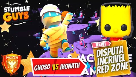 Stumble guys A DISPUTA ENTRE GNOSO E JHONATH GAMES PEGOU FOGO