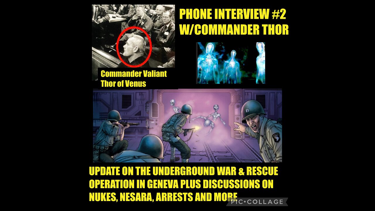 PHONE INTERVIEW W/COMM. THOR #2