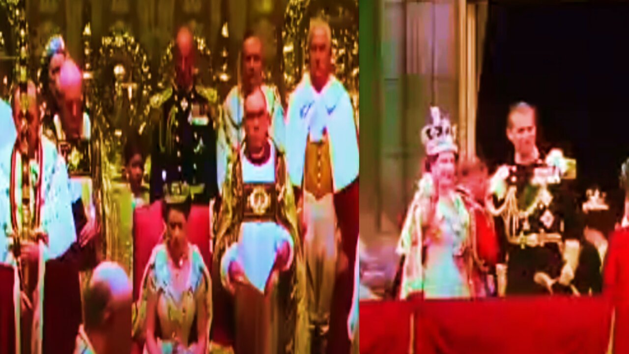 "1953 Royal Crowning Highlights""Queen Elizabeth's Enthralling Coronation"