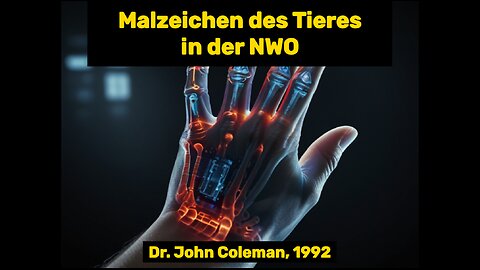 Dr John Coleman über die Malzeichen des Tieres