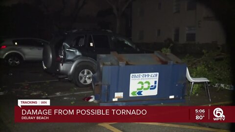 Woman living in Kings Point describes hearing what sounded like 'freight train' as possible tornado tore through