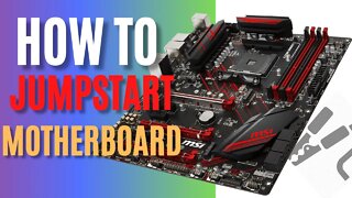 How To Jump Start a Motherboard #shorts 🔥