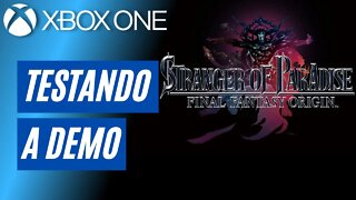 STRANGER OF PARADISE: FINAL FANTASY ORIGIN - TESTANDO A DEMO (XBOX ONE)