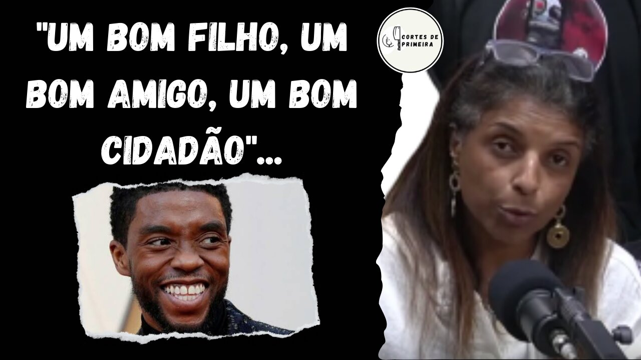 MÉDIUM VANDINHA SOBRE CHADWICK BOSEMAN | Cortes de Primeira