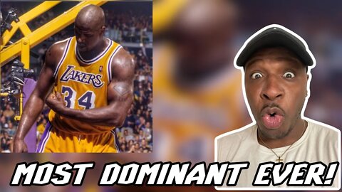 Shaquille O'Neal Lakers Mixtape! REACTION